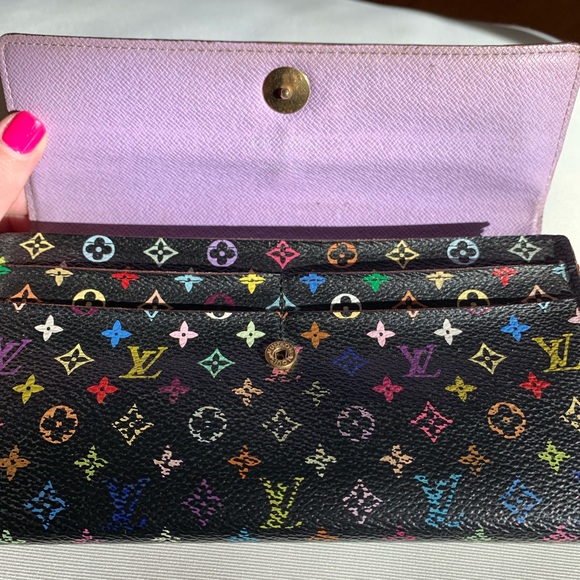 Louis Vuitton Takashi Murakami Sarah Wallet - Picture 10 of 15